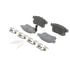 QC1451 by WAGNER - Wagner Brake ThermoQuiet QC1451 Ceramic Disc Brake Pad Set