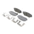 QC1421 by WAGNER - Wagner Brake ThermoQuiet QC1421 Ceramic Disc Brake Pad Set