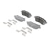 QC1454 by WAGNER - Wagner Brake ThermoQuiet QC1454 Ceramic Disc Brake Pad Set