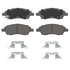 QC1592 by WAGNER - Wagner Brake ThermoQuiet QC1592 Ceramic Disc Brake Pad Set