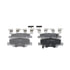 QC1679 by WAGNER - Wagner Brake ThermoQuiet QC1679 Ceramic Disc Brake Pad Set