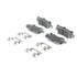 QC1659 by WAGNER - Wagner Brake ThermoQuiet QC1659 Ceramic Disc Brake Pad Set