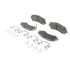 QC1736 by WAGNER - Wagner Brake ThermoQuiet QC1736 Ceramic Disc Brake Pad Set