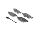 QC1760 by WAGNER - Wagner Brake ThermoQuiet QC1760 Ceramic Disc Brake Pad Set