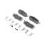 QC1806 by WAGNER - Wagner Brake ThermoQuiet QC1806 Ceramic Disc Brake Pad Set