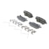 QC1813 by WAGNER - Wagner Brake ThermoQuiet QC1813 Ceramic Disc Brake Pad Set