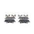 QC1813 by WAGNER - Wagner Brake ThermoQuiet QC1813 Ceramic Disc Brake Pad Set