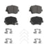 QC1815 by WAGNER - Wagner Brake ThermoQuiet QC1815 Ceramic Disc Brake Pad Set