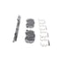 QC1826 by WAGNER - Wagner Brake ThermoQuiet QC1826 Ceramic Disc Brake Pad Set