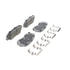 QC1826 by WAGNER - Wagner Brake ThermoQuiet QC1826 Ceramic Disc Brake Pad Set