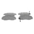 QC503 by WAGNER - Wagner Brake ThermoQuiet QC503 Ceramic Disc Brake Pad Set