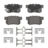 QC536 by WAGNER - Wagner Brake ThermoQuiet QC536 Ceramic Disc Brake Pad Set