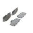 QC436A by WAGNER - Wagner Brake ThermoQuiet QC436A Ceramic Disc Brake Pad Set