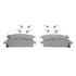 QC691 by WAGNER - Wagner Brake ThermoQuiet QC691 Ceramic Disc Brake Pad Set