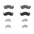 QC655 by WAGNER - Wagner Brake ThermoQuiet QC655 Ceramic Disc Brake Pad Set