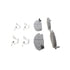 QC691 by WAGNER - Wagner Brake ThermoQuiet QC691 Ceramic Disc Brake Pad Set