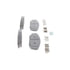 QC793 by WAGNER - Wagner Brake ThermoQuiet QC793 Ceramic Disc Brake Pad Set