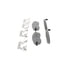 QC815A by WAGNER - Wagner Brake ThermoQuiet QC815A Ceramic Disc Brake Pad Set