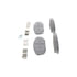 QC793 by WAGNER - Wagner Brake ThermoQuiet QC793 Ceramic Disc Brake Pad Set