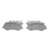 QC856A by WAGNER - Wagner Brake ThermoQuiet QC856A Ceramic Disc Brake Pad Set