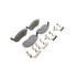 QC815A by WAGNER - Wagner Brake ThermoQuiet QC815A Ceramic Disc Brake Pad Set