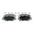 QC914 by WAGNER - Wagner Brake ThermoQuiet QC914 Ceramic Disc Brake Pad Set