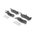 QC932 by WAGNER - Wagner Brake ThermoQuiet QC932 Ceramic Disc Brake Pad Set