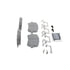 QC923 by WAGNER - Wagner Brake ThermoQuiet QC923 Ceramic Disc Brake Pad Set