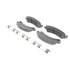 QC974 by WAGNER - Wagner Brake ThermoQuiet QC974 Ceramic Disc Brake Pad Set