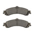 QC975 by WAGNER - Wagner Brake ThermoQuiet QC975 Ceramic Disc Brake Pad Set