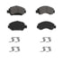 SX1363A by WAGNER - Wagner Brake SevereDuty SX1363A Disc Brake Pad Set