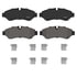 SX2201 by WAGNER - Wagner Brake SevereDuty SX2201 Disc Brake Pad Set