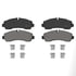 SX2281 by WAGNER - Wagner Brake SevereDuty SX2281 Disc Brake Pad Set