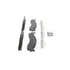 SX655 by WAGNER - Wagner Brake SevereDuty SX655 Disc Brake Pad Set