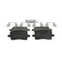 ZD1028 by WAGNER - QuickStop Ceramic Disc Brake Pad Set