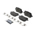 ZD1028 by WAGNER - QuickStop Ceramic Disc Brake Pad Set