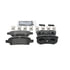 ZD1037 by WAGNER - QuickStop Ceramic Disc Brake Pad Set