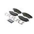 ZD1035 by WAGNER - QuickStop Ceramic Disc Brake Pad Set