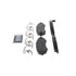 ZD1035 by WAGNER - QuickStop Ceramic Disc Brake Pad Set