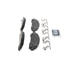 ZD1039 by WAGNER - QuickStop Ceramic Disc Brake Pad Set