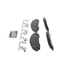 ZD1039 by WAGNER - QuickStop Ceramic Disc Brake Pad Set