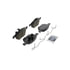 Wagner ZD1044 Disc Brake Pad Set QuickStop Ceramic Disc Brake Pad Set