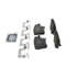 ZD1057 by WAGNER - QuickStop Ceramic Disc Brake Pad Set