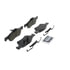 Wagner ZD1047B Disc Brake Pad Set QuickStop Ceramic Disc Brake Pad Set
