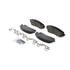 ZD1056 by WAGNER - QuickStop Ceramic Disc Brake Pad Set