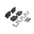 ZD1057 by WAGNER - QuickStop Ceramic Disc Brake Pad Set