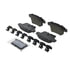 ZD1071 by WAGNER - QuickStop Ceramic Disc Brake Pad Set