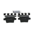 ZD1071 by WAGNER - QuickStop Ceramic Disc Brake Pad Set