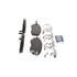 ZD1078 by WAGNER - QuickStop Ceramic Disc Brake Pad Set