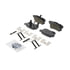 ZD1086 by WAGNER - QuickStop Ceramic Disc Brake Pad Set